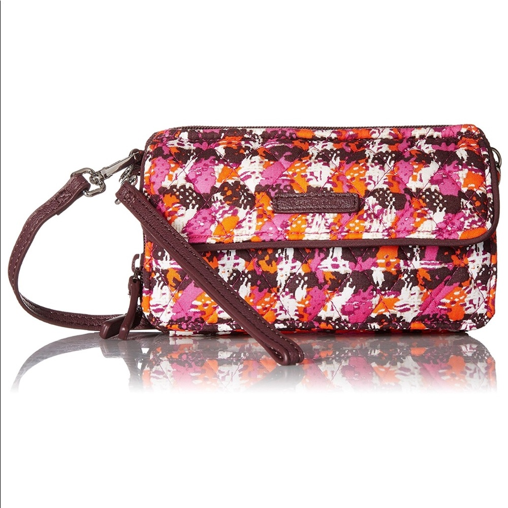 Vera Bradley all inone crossbody houndstooth tweed